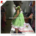 boutique summer apple dress wholesale kids dress